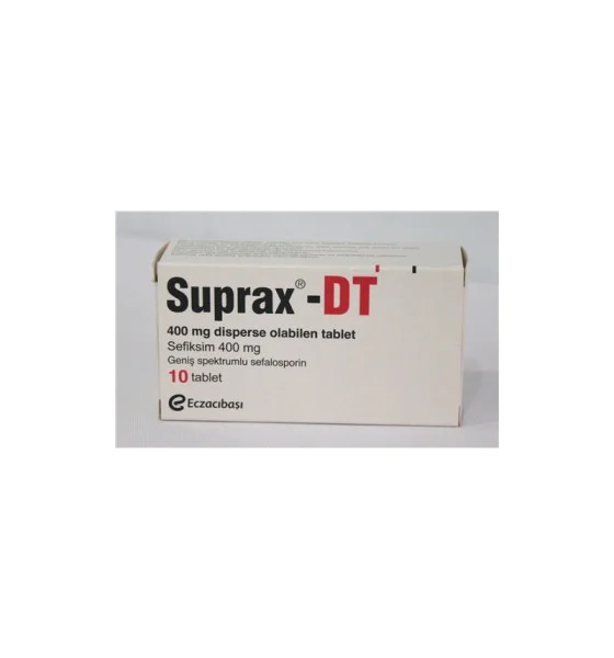 11 Suprax 400 mg 10 Tablets Eczacıbaşı - Image 1