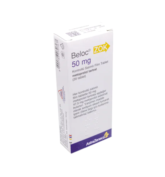 18 Beloc 50 mg 20 Tablets AstraZeneca - Image 1