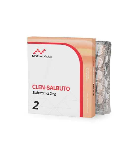 1 Clen-Salbuto 2 Mg 50 Tabs Nakon Medical USA - Image 1