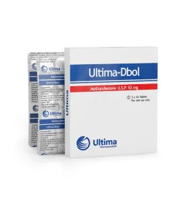 90 Ultima-Dianabol 10 Mg 50 Tablets Ultima Pharma USA - Image 1